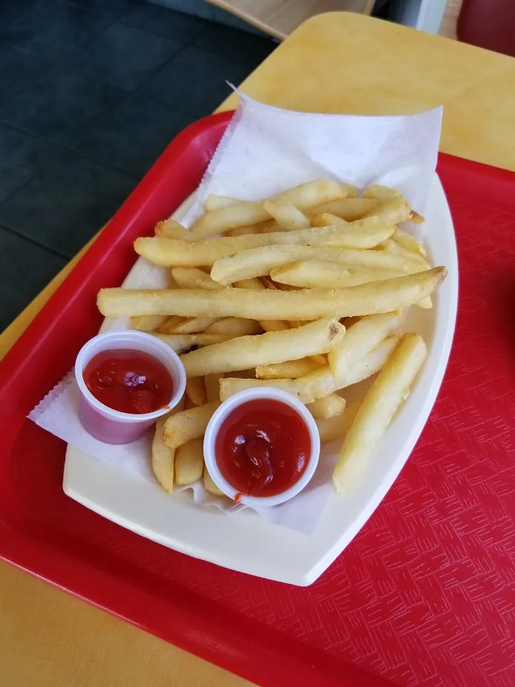 French Fries with Chili Sauce